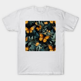 Monarch Butterflies Watercolor 5 T-Shirt